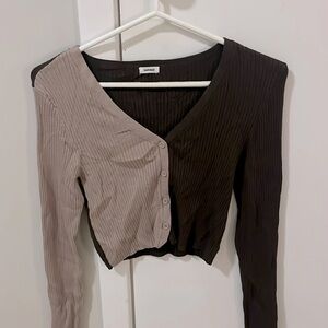 Waist-Length Long-Sleeve Cardigan from Garage in size Small